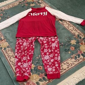 Men’s Macy's Red and White Family Pajama Set